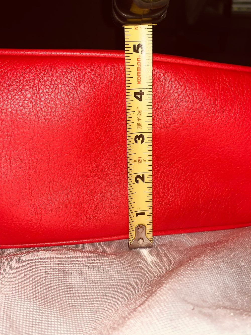 Kate Spade Pine Street Finley Hobo Bag Pebbled Leather Geranium Red Dust Bag EUC - Picture 15 of 15